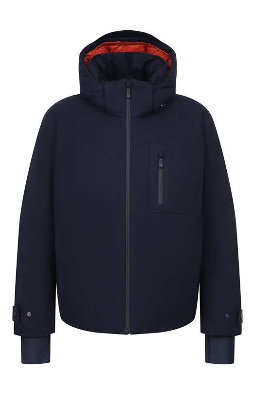 Кашемировый пуховик Kiton UGK149K0283H02 Синий UGK149K0283H02