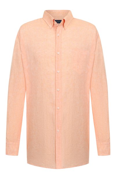 Мужская льняная рубашка PAUL&SHARK, арт. 25413006R/46