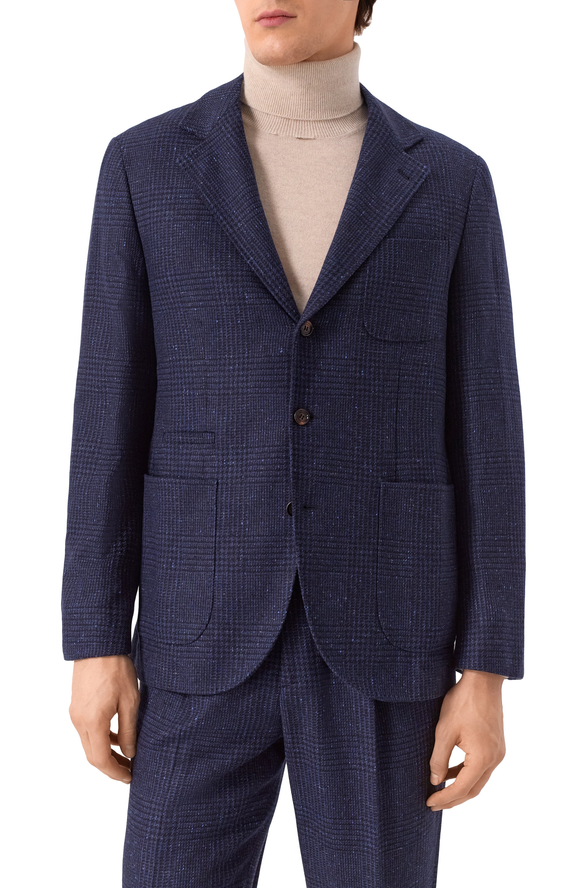 Костюм из шерсти и кашемира BRUNELLO CUCINELLI, арт. MY410LBNH, фото 4