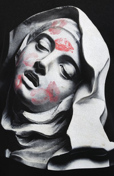 Хлопковый свитшот DIEGO VENTURINO, арт. FW20-DV FLG TEL, фото 5