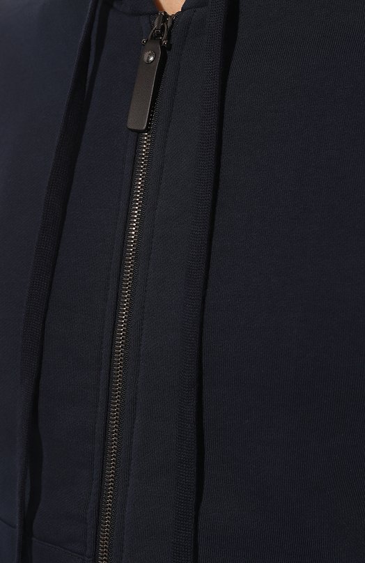 Хлопковая толстовка Canali T0510/MJ02043 Синий  T0510/MJ02043 Фото 5