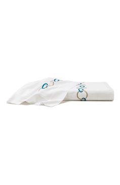 Пододеяльник links embroidery FRETTE голубого цвета, арт. FR6568 E3500 140D | Фото 3 (Re-sync: On; Региональные ограничения белый список (Axapta Mercury): Не проставлено; Нос: Не проставлено)