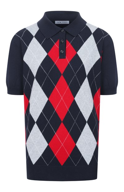 Женское поло из хлопка и кашемира ADDICTED, арт. AD2601