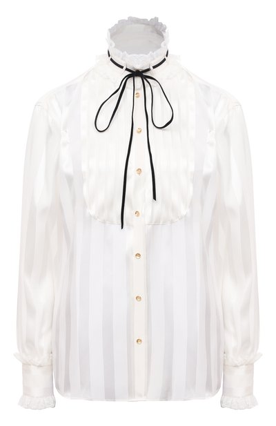 Женская шелковая блузка DOLCE & GABBANA, арт. F5L86T/FJ1HS