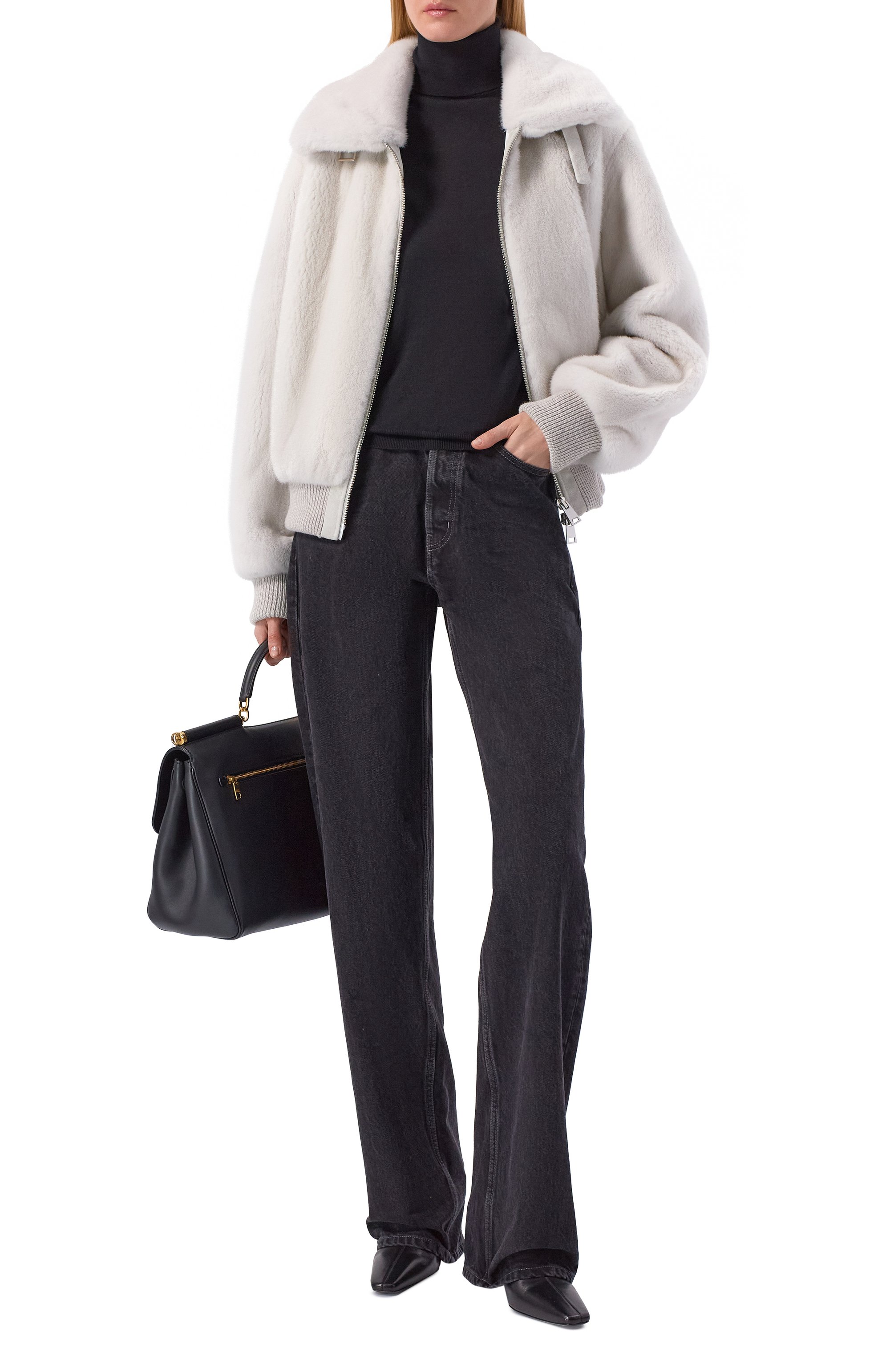 Бомбер из норки VICTORIA KUSENKOVA, арт. 761600008657, фото 2