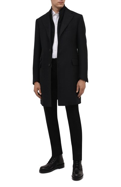 Шерстяное пальто CORNELIANI, арт. 881581-1812219/00, фото 2