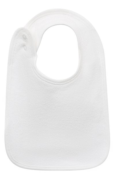 Хлопковый нагрудник BABYBU белого цвета по цене 1420 руб., арт. PE1009ES, фото 2 Хлопковый нагрудник BABYBU, арт. PE1009ES, фото 2