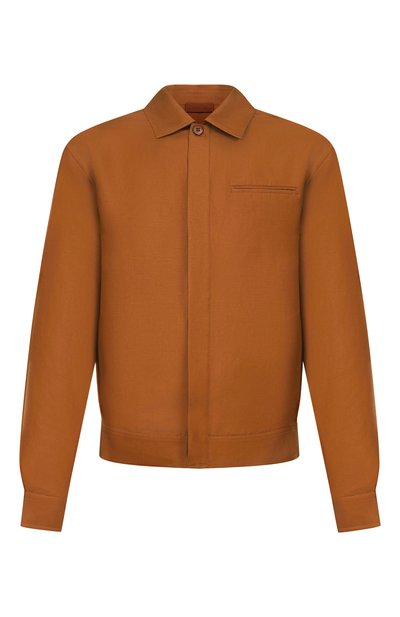 Мужская куртка-рубашка изо льна и шелка MVST, арт. M26.2PM.B011/F123 LIN0 SETA