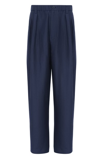 Мужские брюки изо льна и шелка GIORGIO ARMANI, арт. GM003358/TE20656