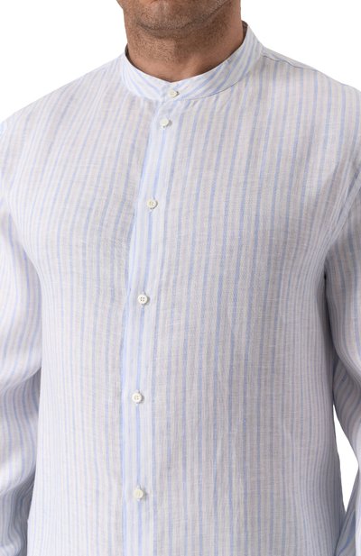 Льняная рубашка BRUNELLO CUCINELLI, арт. MM6850625, фото 5