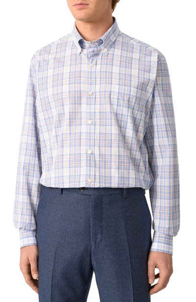 Хлопковая рубашка PAUL&SHARK, арт. 25413130/44, фото 3