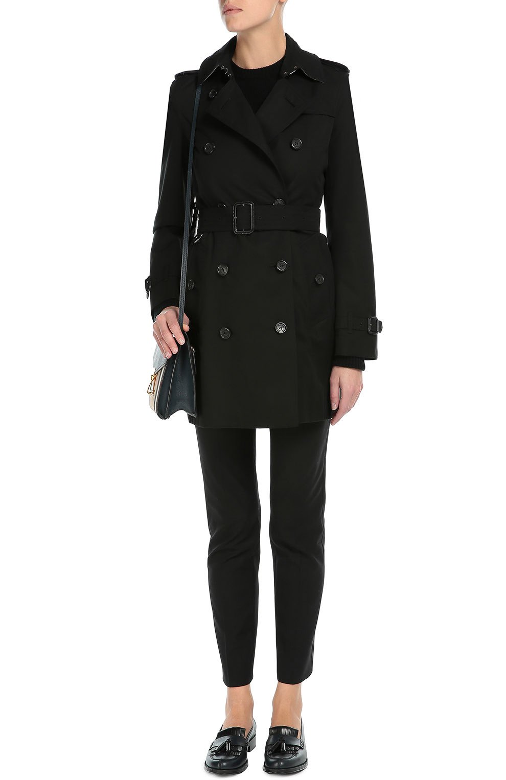 Хлопковый тренч kensington BURBERRY, арт. 3900459, фото 2