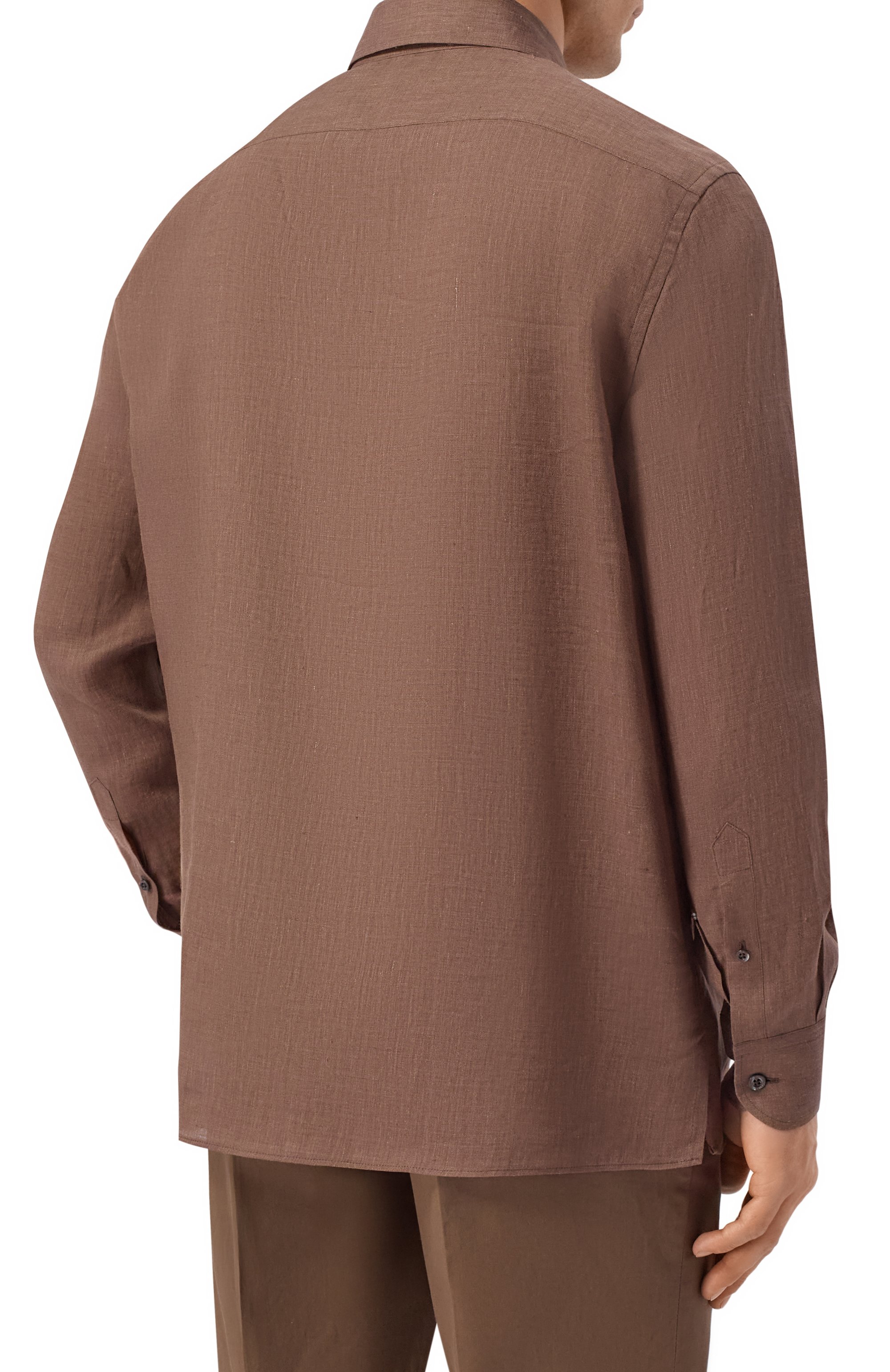 Льняная рубашка CORNELIANI, арт. 27P213/2711334, фото 4