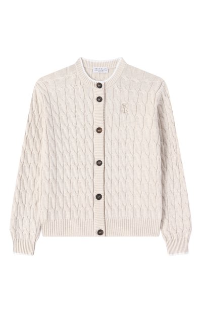 Хлопковый кардиган BRUNELLO CUCINELLI, а рт. B19M19906B, фото 1