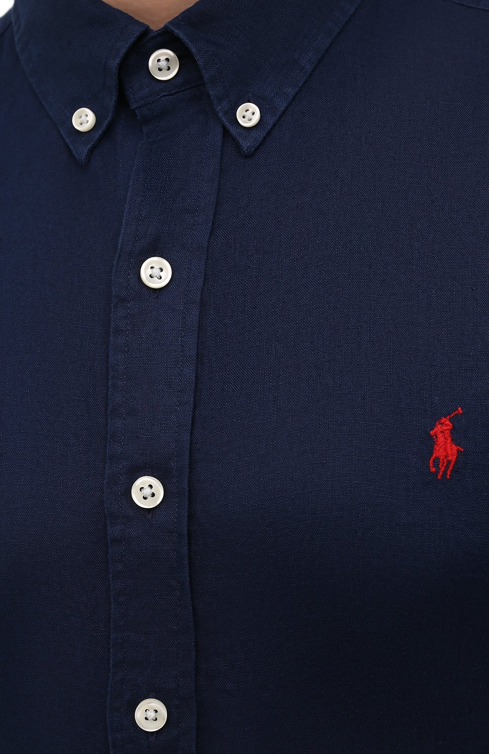 Льняная рубашка POLO RALPH LAUREN, арт. 710795453, фото 5