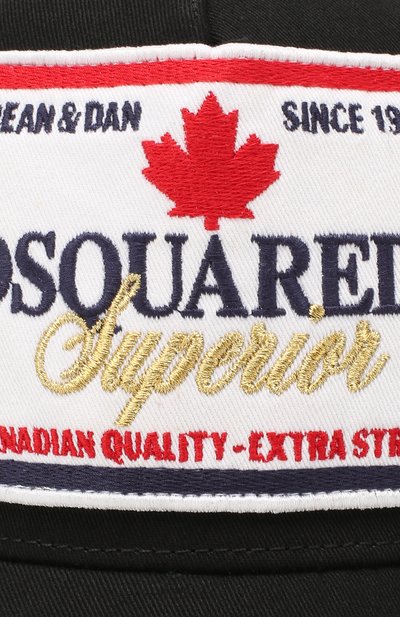 Хлопковая бейсболка DSQUARED2, арт. BCM0229 05C00001, фото 3