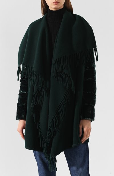 Шерстяной кардиган с бахромой MONCLER, арт. D2-093-00877-05-0993B, фото 3