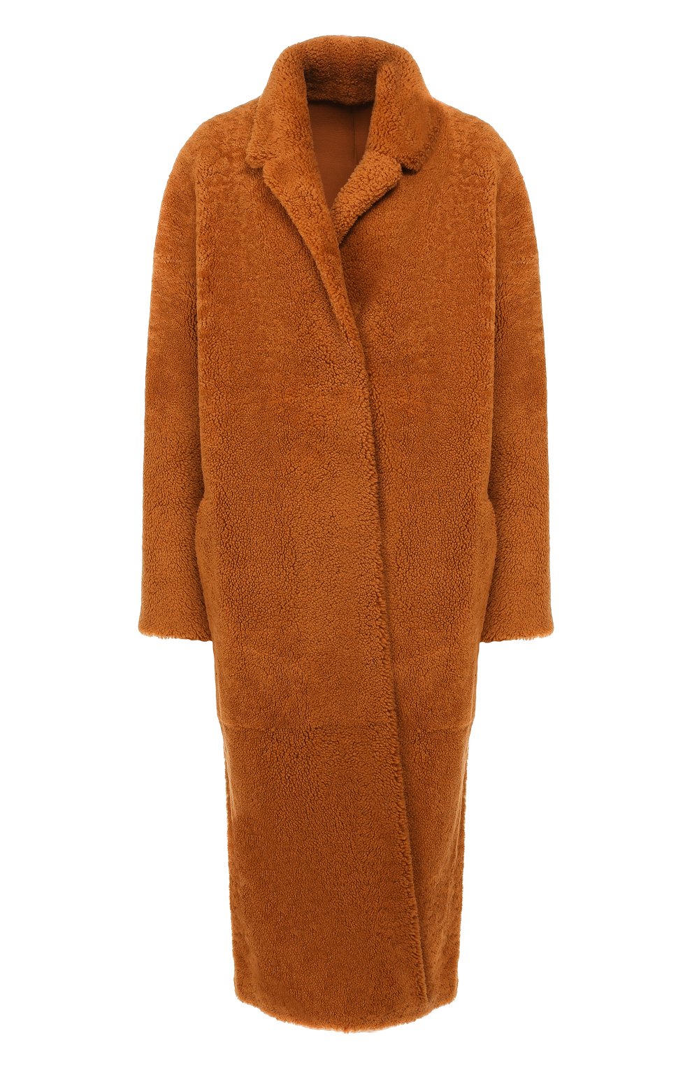 Двусторонняя дубленка SPRUNG коричневого цвета по цене 265500 руб., арт. TIA/SP19-55/SP, фото 1 Двусторонняя дубленка SPRUNG, арт. TIA/SP19-55/SP, фото 1