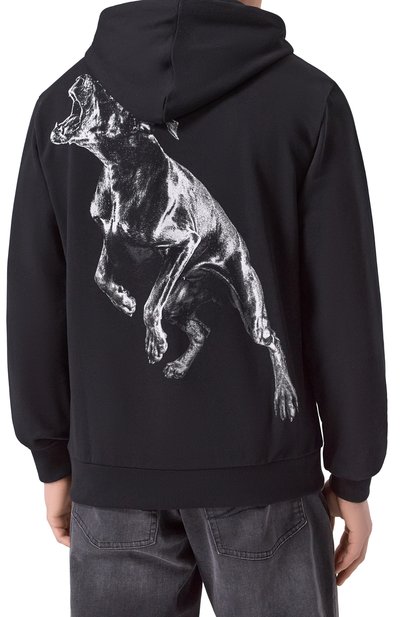 Хлопковое худи HUGO, арт. 50530580, фото 4