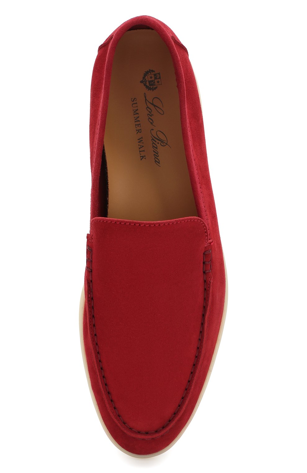 Замшевые лоферы summer walk LORO PIANA, арт. FAI1392, фото 5