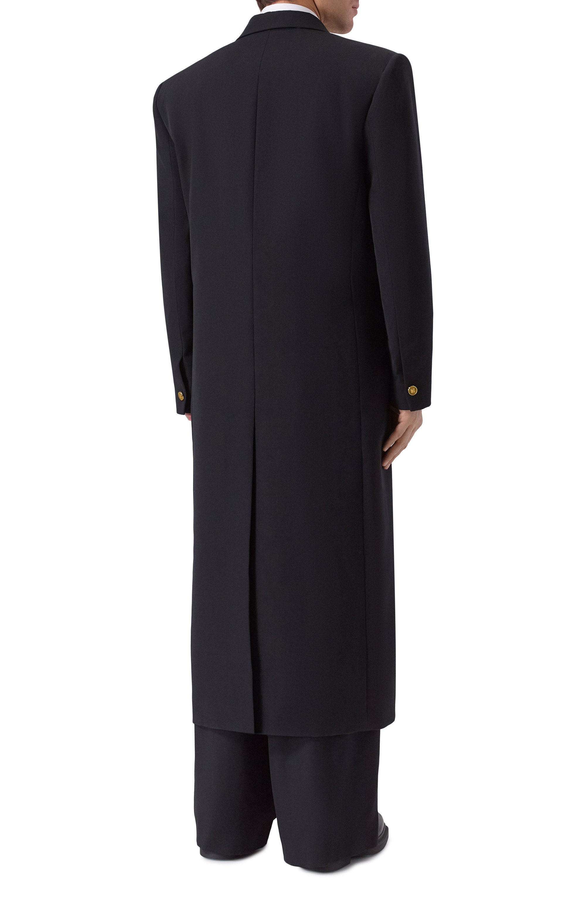 Шерстяное пальто BALMAIN, арт. FH0UD355/WC09, фото 3