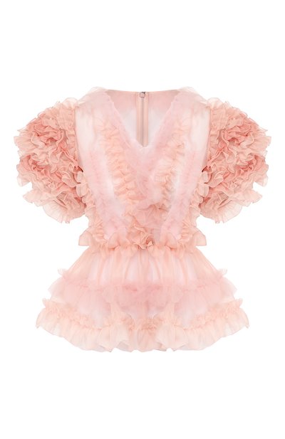 Женский шелковый топ DOLCE & GABBANA, арт. F73U7T/FU1BU