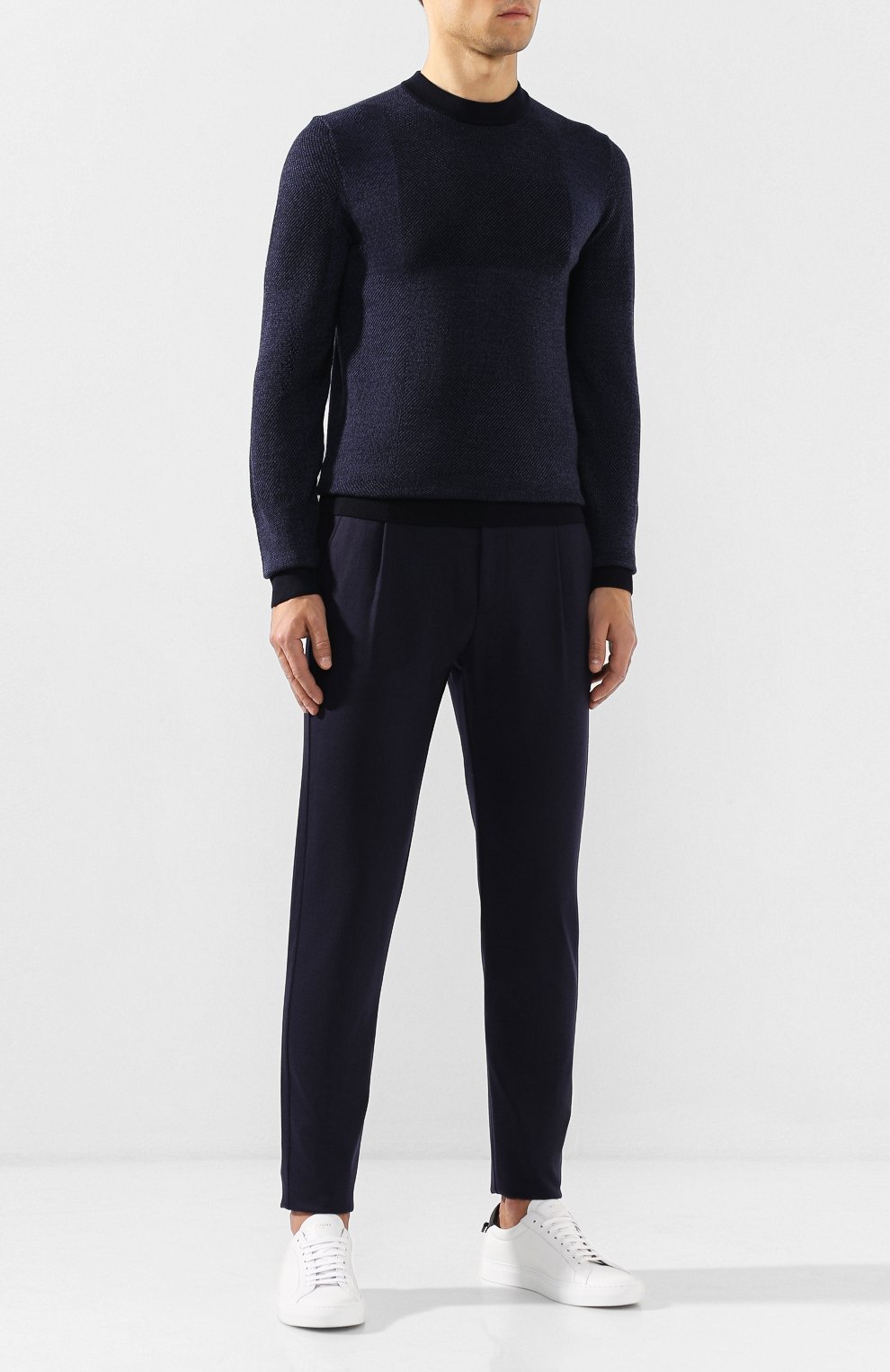 Брюки из смеси шерсти и кашемира ELEVENTY PLATINUM, арт. 979PA0341 JAC28012, фото 2