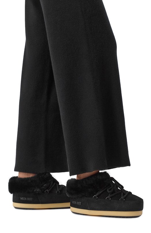 Замшевые сабо EVX Moon Boot 80D1470090 Чёрный  80D1470090 Фото 2