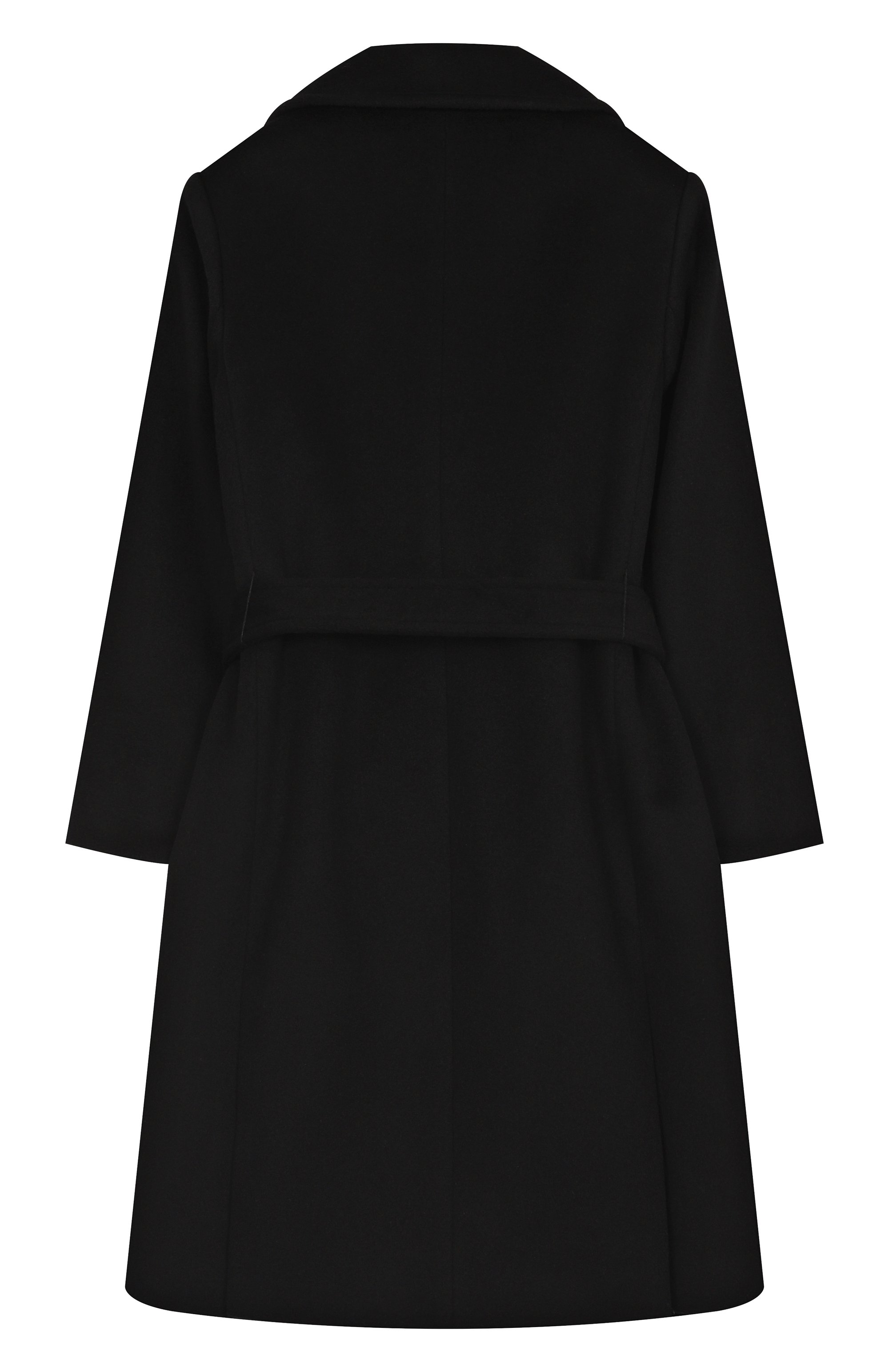 Шерстяное пальто MAX&CO черного цвета по цене 49150 руб., арт. MX0001-MX052, фото 2 Шерстяное пальто MAX&CO, арт. MX0001-MX052, фото 2