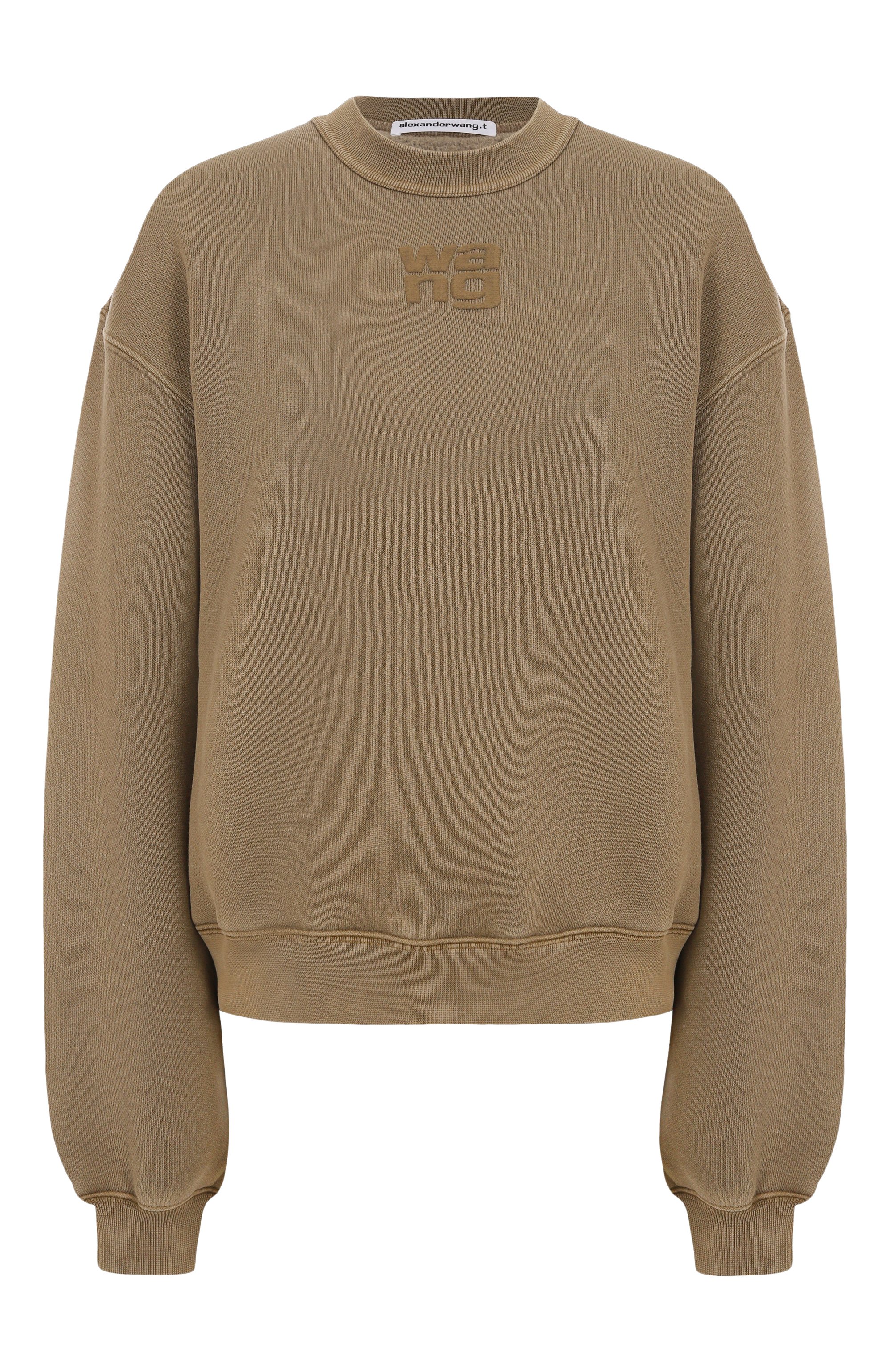 Хлопковый свитшот ALEXANDERWANG.T, арт. 4CC3241518, фото 1