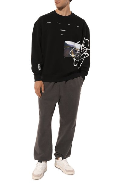 Хлопковый свитшот HUGO, арт. 50493703, фото 2