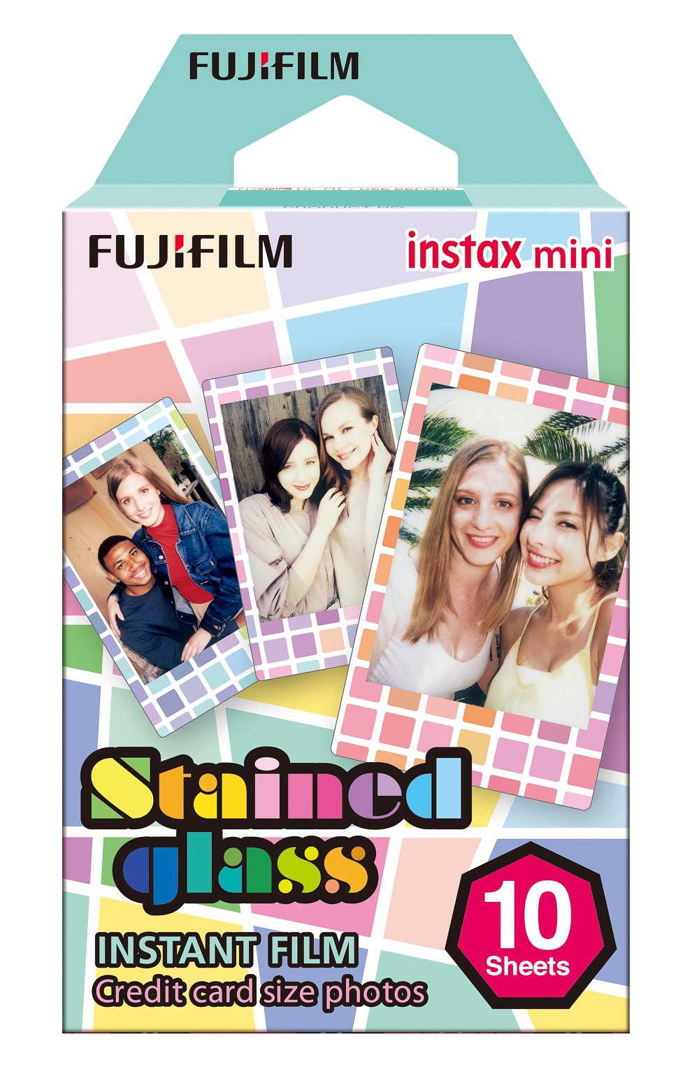 Фотопленка fujifilm instax mini stained glass 10 INSTAX, арт. 4547410197020, фото 1
