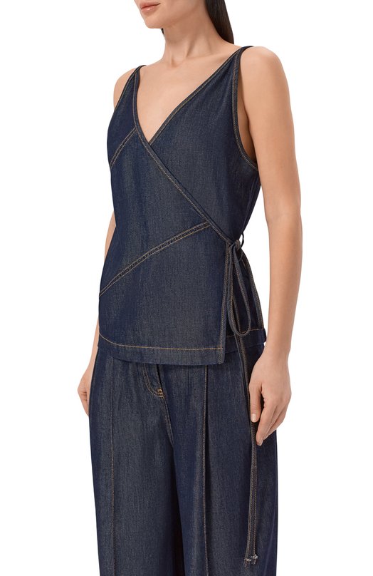 Джинсовый топ Renata Iro WP16RENATA Синий  WP16RENATA Фото 3