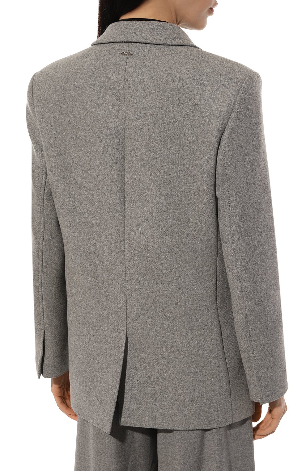 Жакет BOSS серого цвета по цене 47900 руб., арт. 50530891, фото 4 Жакет BOSS, арт. 50530891, фото 4