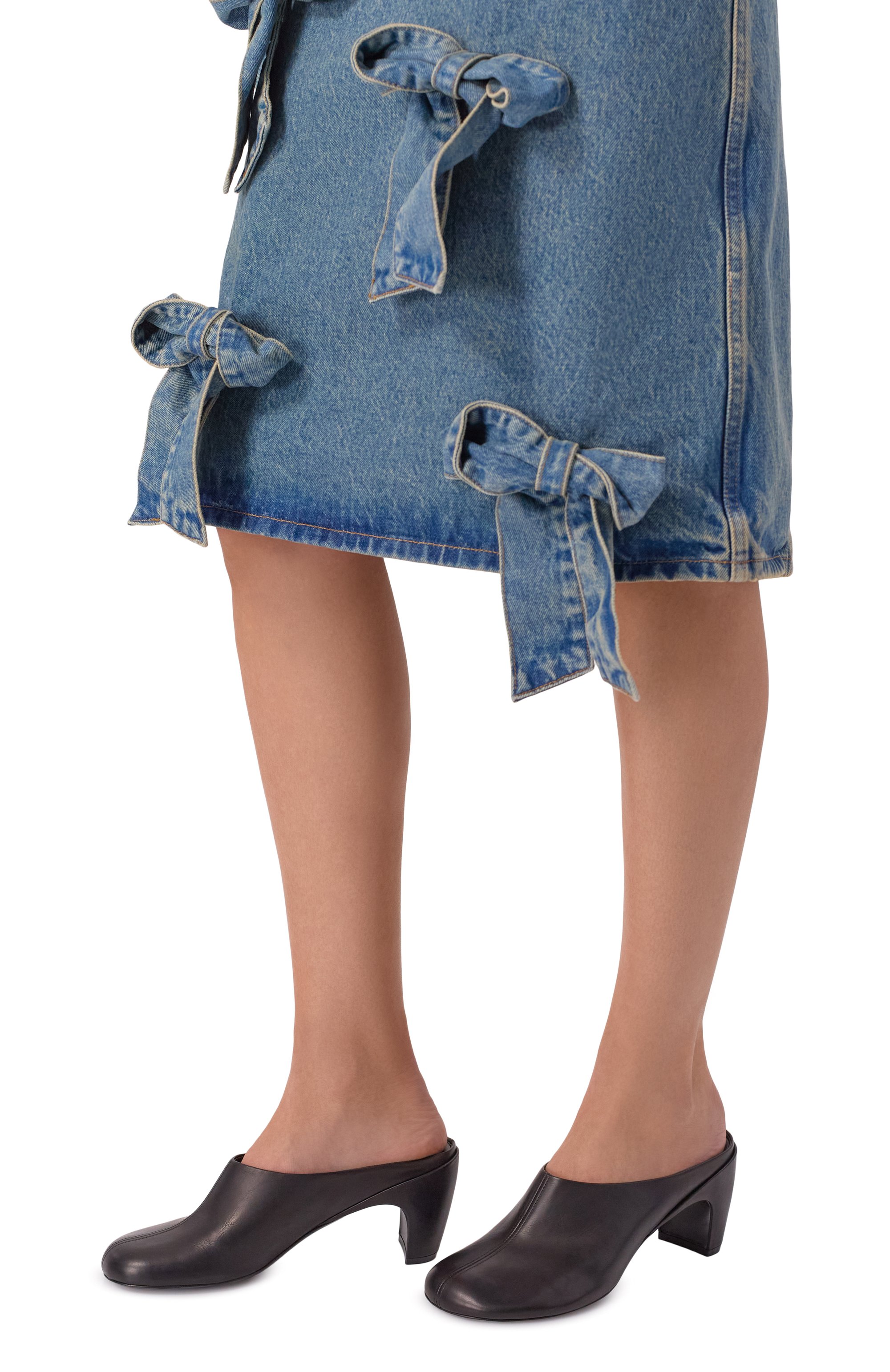 Кожаные мюли DRIES VAN NOTEN, арт. 011764/0108, фото 2