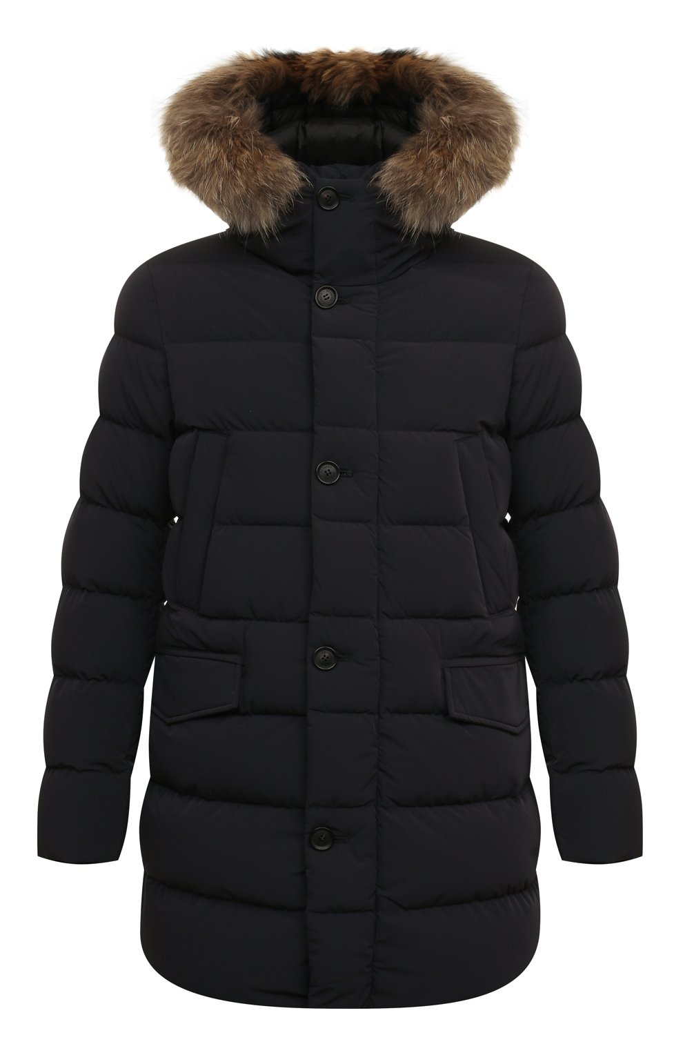 Пуховик с отделкой из енотовидной собаки HETREGO, арт. 8N436M/PARKER, фото 1