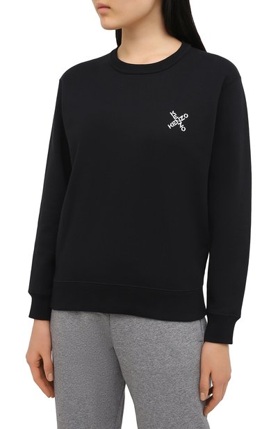 Хлопковый свитшот kenzo sport KENZO, арт. FA62SW8204MS, фото 3