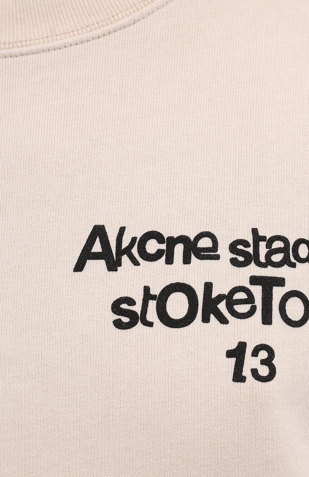 Хлопковая футболка ACNE STUDIOS, арт. CI0077/W, фото 5
