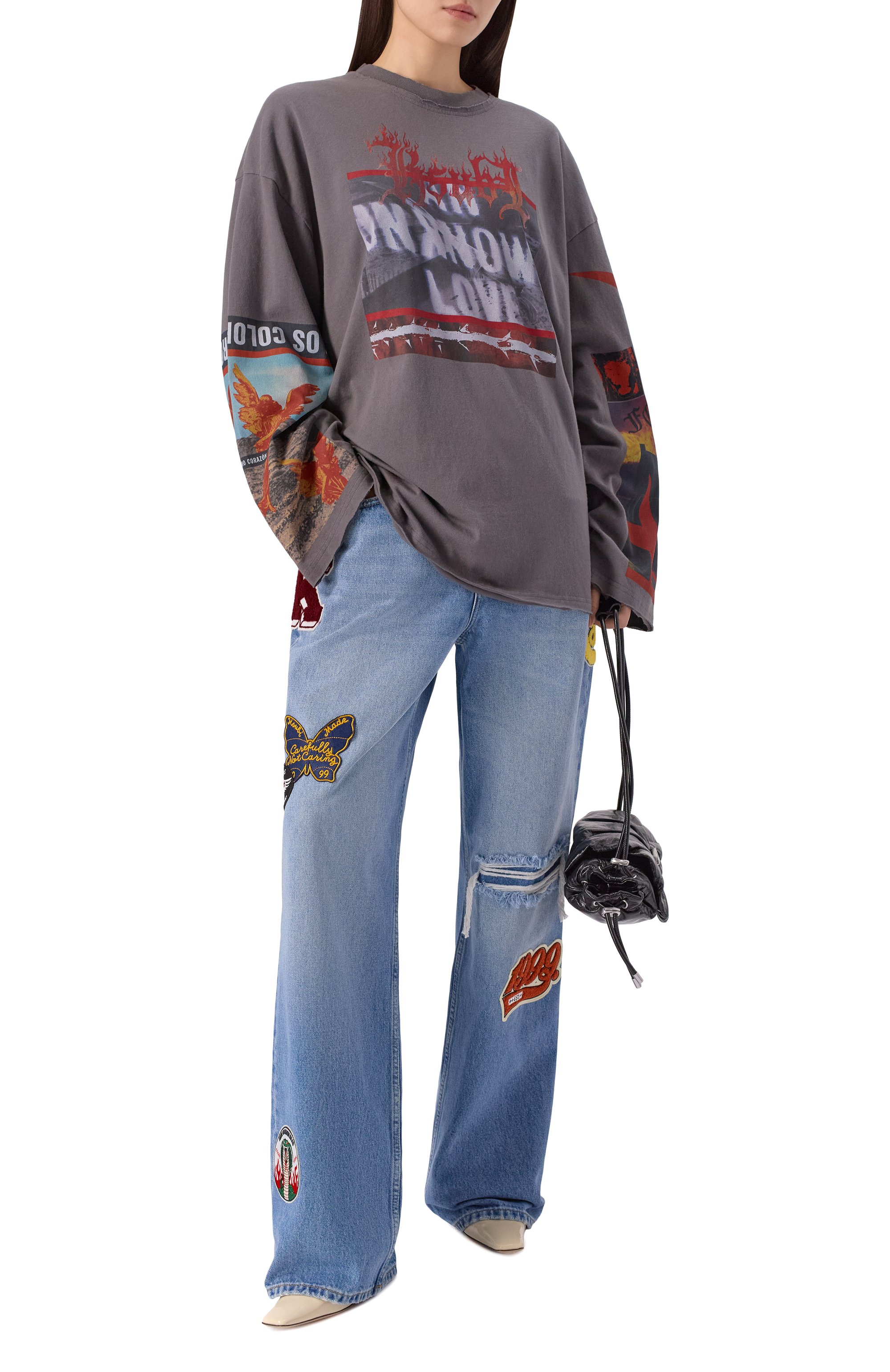 Джинсы the low rider horizon patch KSUBI, арт. WFA25DJ009, фото 2