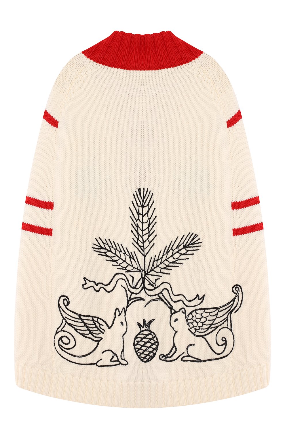 Шерстяное пончо на пуговицах GUCCI, арт. 541448/XKAEK, фото 2