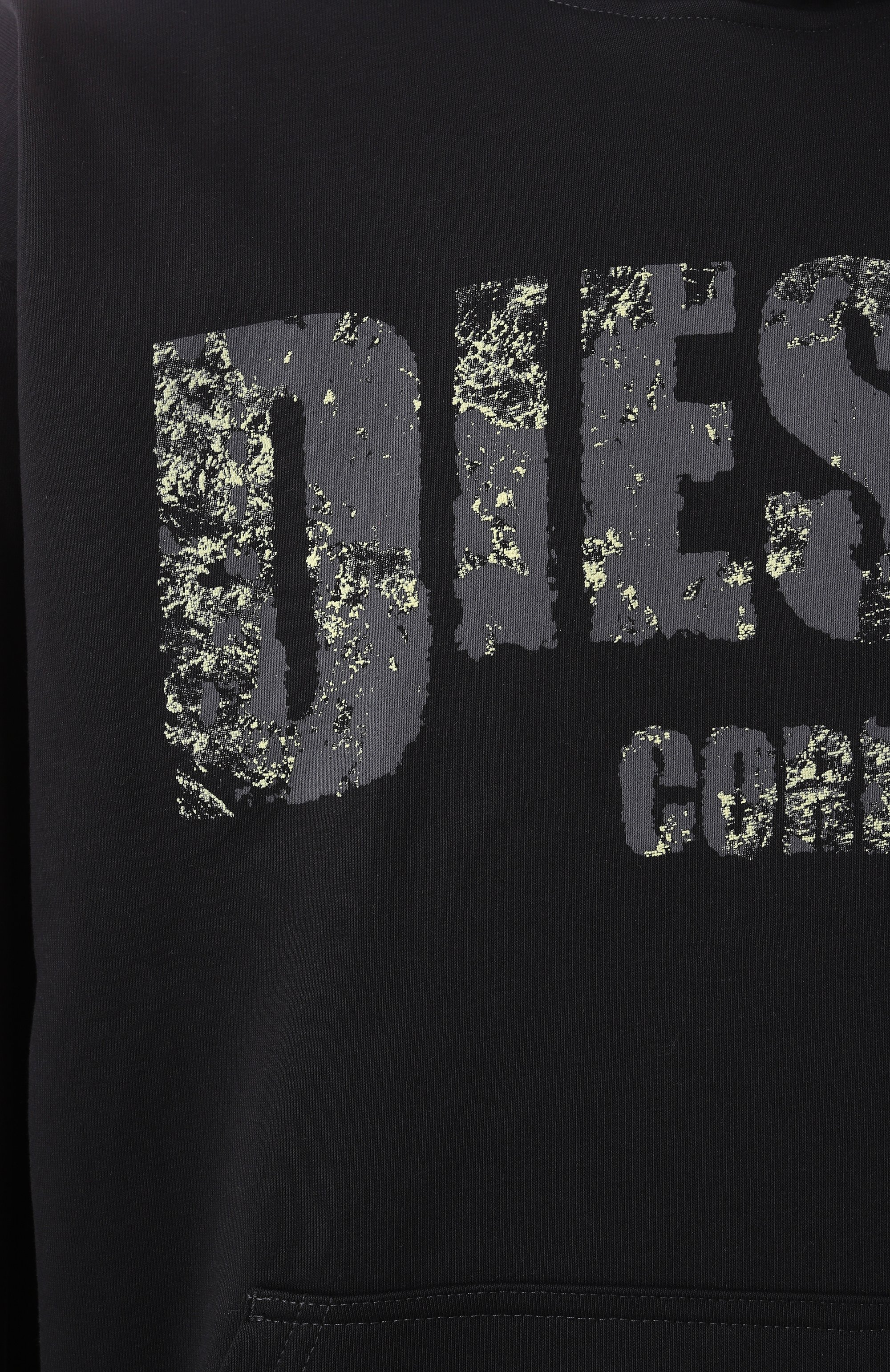 Хлопковое худи DIESEL, арт. A17269/0HYAT, фото 6