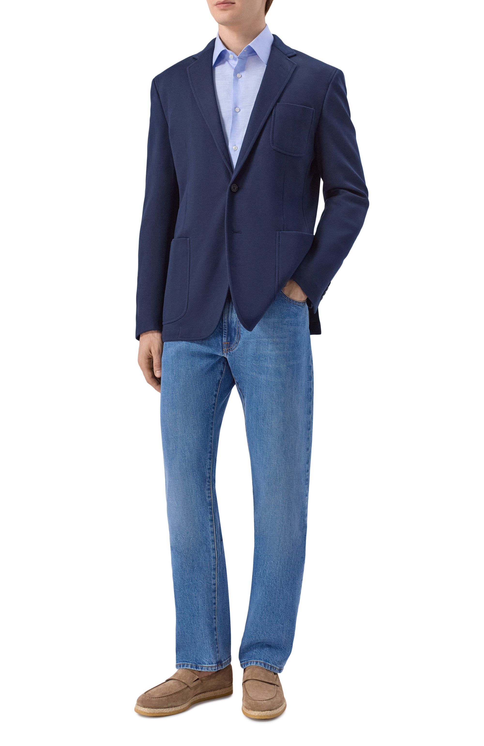 Рубашка изо льна и лиоцелла BOSS, арт. 50562110, фото 2