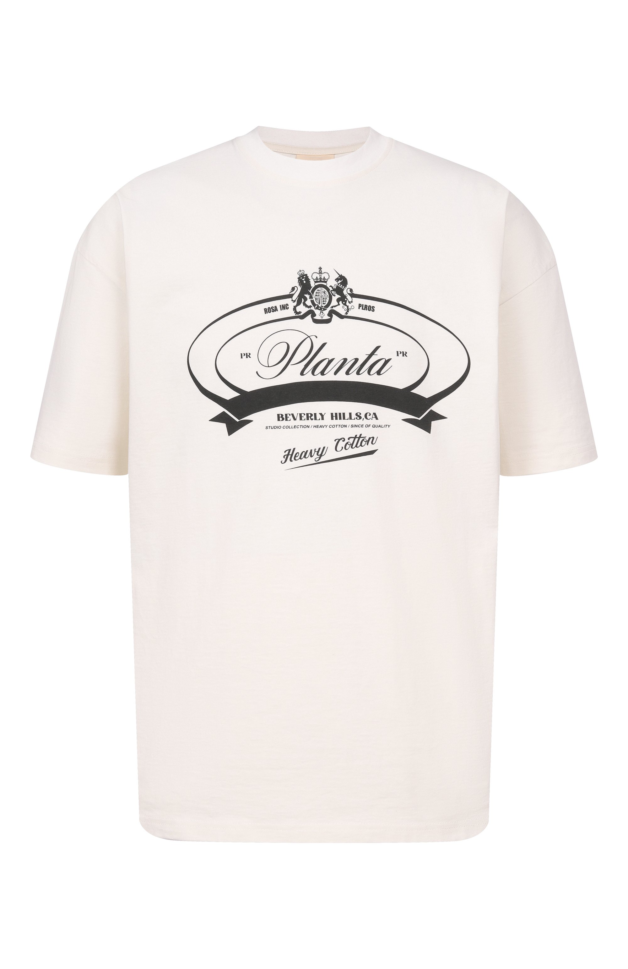 Хлопковая футболка PLANTA ROSA, арт. PR/T01/BEVERLY-GLORY/280, фото 1