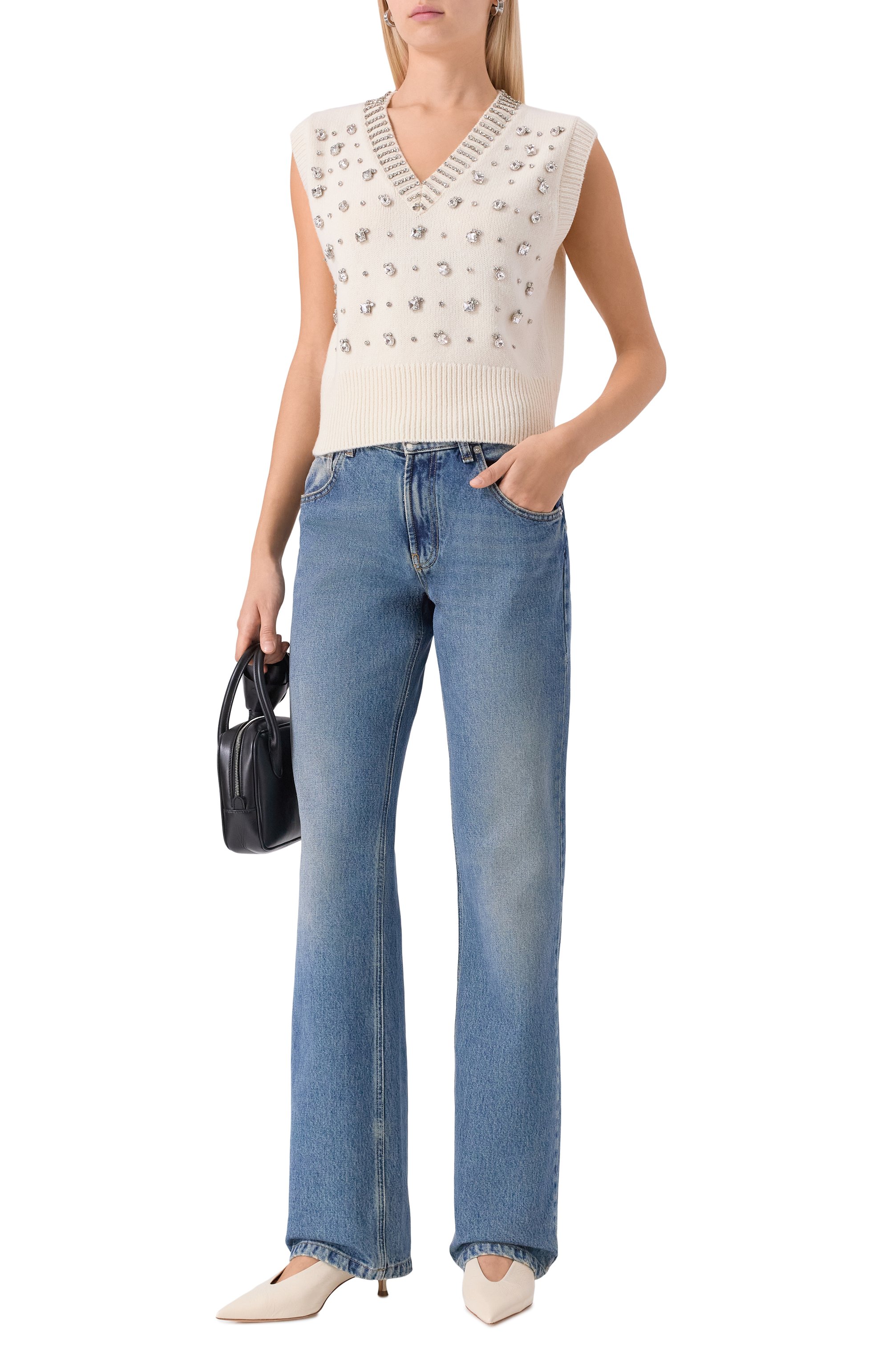 Шерстяной жилет PINKO, арт. 105639/A2TR, фото 2