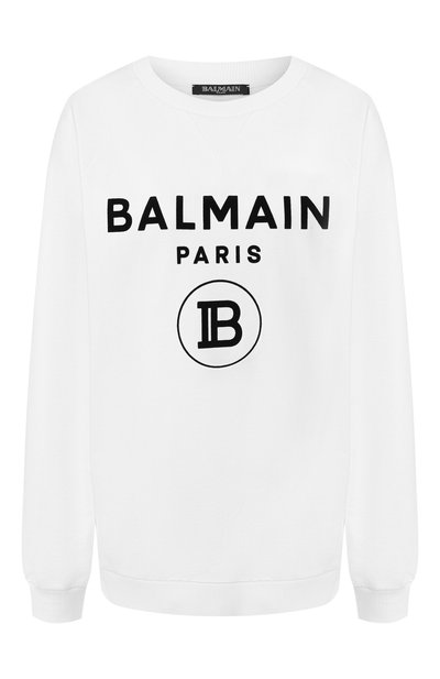 Хлопковый свитшот BALMAIN, арт. SF13602/J163, фото 1