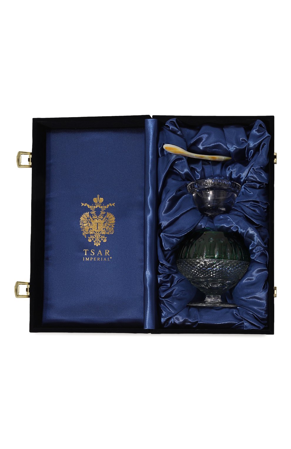 Икорница с ложкой xenia TSAR, арт. 40371G, фото 4