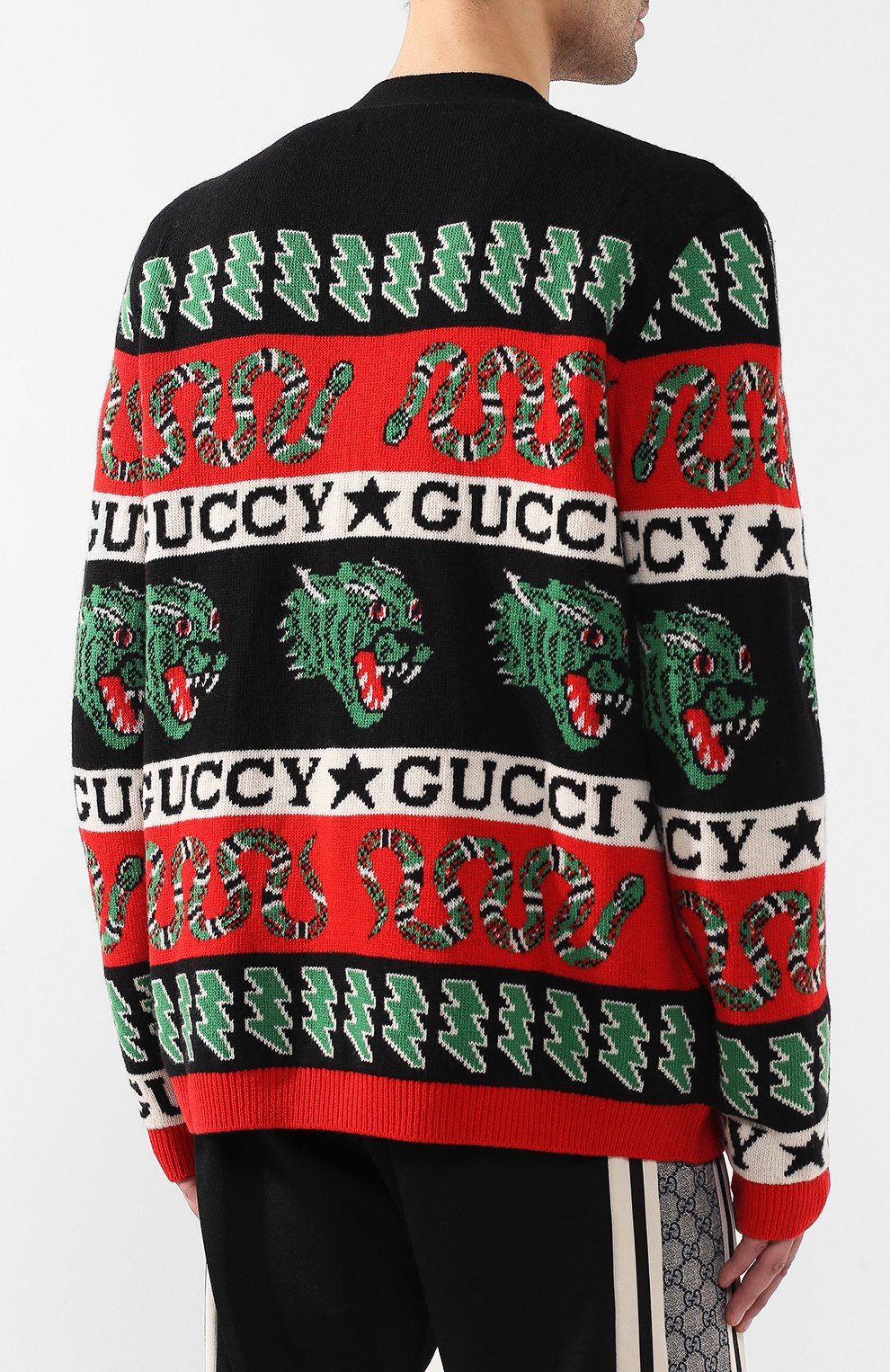 Шерстяной кардиган GUCCI, арт. 545747/XKADY, фото 4