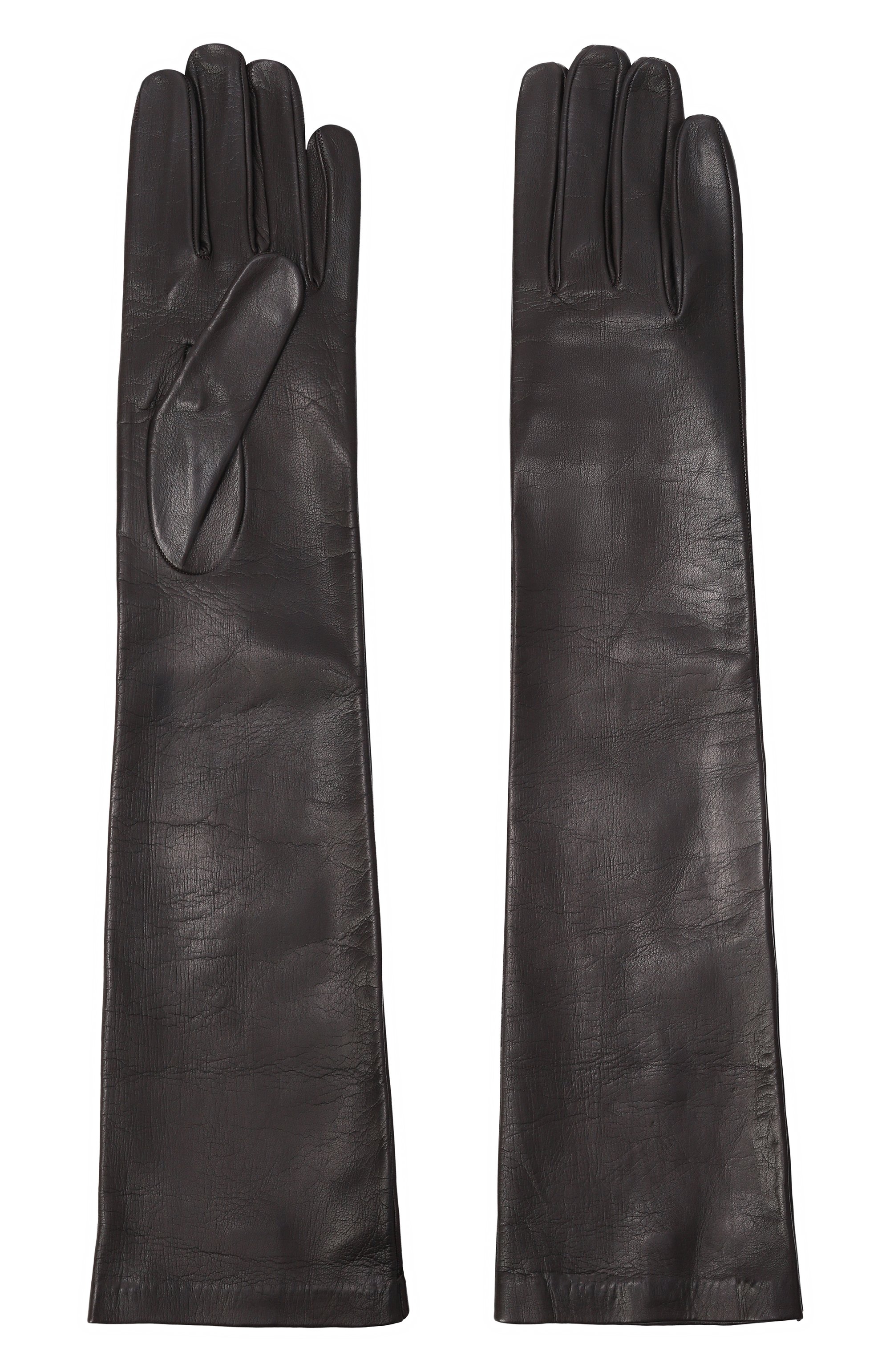 Кожаные перчатки MVST, арт. SG12/301/B 10BT 4020/NAPPA SILK LINED, фото 2