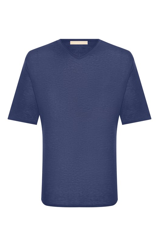 Пуловер из шелка и хлопка 12 STOREEZ 137281 Синий 137281