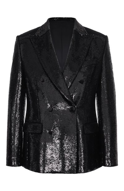 Мужской пиджак с отделкой из пайеток DOLCE & GABBANA, арт. G2TV8T/FLSIM